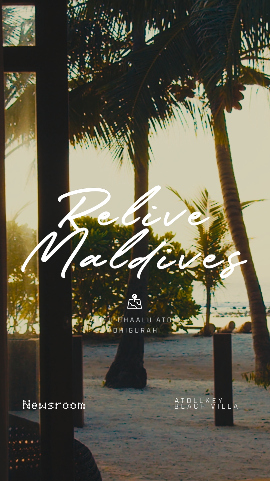 RELIVE MALDIVES : Atollkey Beach Villa